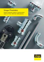 Viega Prestabo. Press systems made of galvanised steel in 12 to 108 mm dimensions. - 1