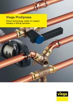 Viega Profipress Press technology made of copper. Always a fitting solution.-1