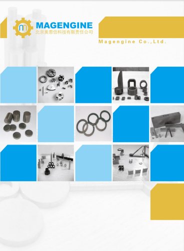 Magengine Co., Ltd - NdFeB catalogue for motors, pumps, chucks, drives, filters, sensors, bearings, tooling