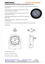 COMPOUND POINTER PRESSURE GAUGE - 2