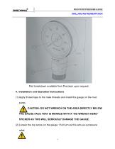 LED LIGHT MUD PUMP PRESSURE GAUGE YKN-150 - 4