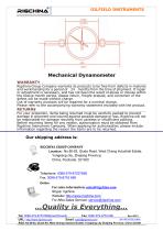 Mechanical Dynamometer 2016 - 3