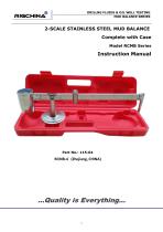 MUD BALANCE |  RCMB series | measure the density of drilling fluids and other fluids - 1