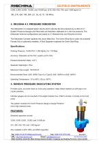 PRESSURE INDICATOR W/SHUT-OFF SWITCH SYSTEMS - 3