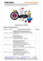 PRESSURE INDICATOR W/SHUT-OFF SWITCH SYSTEMS - 7