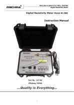 Resistivity Meter  measure resistivity or conductivity of various fluids - 1