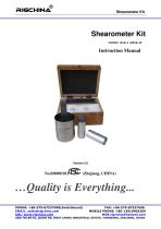 RIGCHINA - Shearometer Kit  RSK-5 & RSK-20 | used for determining the gel strength of drilling muds. - 1