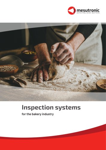 Inspection systems for the bakery industry