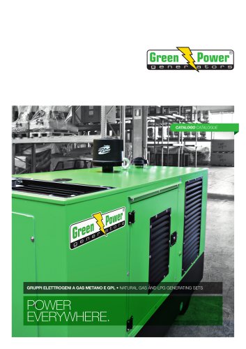 NATURAL GAS AND LPG GENERATING SETS