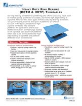 Heavy Duty Ring Bearing (HDTM & HDTP) Turntable-1