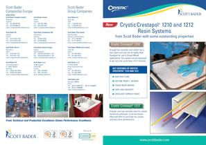 Crystic Crestapol 1210 and 1212 Resin Systems - 1