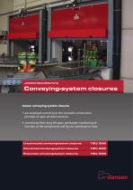 Conveying-system closures - 1