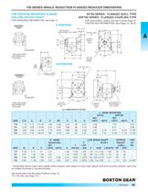 F700 SERIES - FLANGED QUILL TYPE-10
