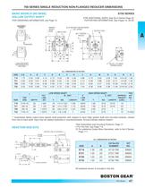 F700 SERIES - FLANGED QUILL TYPE-18