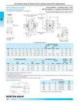 F700 SERIES - FLANGED QUILL TYPE - 9