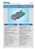 MSR Pneumatic linear actuator