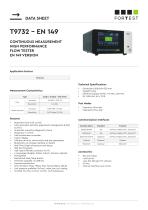 T9732 Flow Testing for surgical mask EN149-2