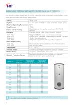 BOILER -ACCUMULATION-BUFFER TANK PRODUCT CATALOGUE - 10