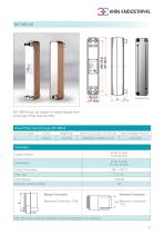 BRAZED HEAT EXCHANGER PRODUCT CATALOGUE - 17