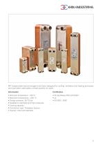 BRAZED HEAT EXCHANGER PRODUCT CATALOGUE - 7