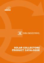 SOLAR COLLECTORS PRODUCT CATALOGUE - 1