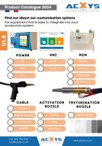 PRODUCT CATALOGUE 2024 ACXYS TECHNOLOGIES - 2