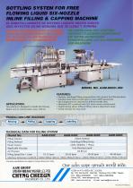 Bottling System For Viscid Liquid Eight-Nozzle Inline Filling & Capping Machine - 2