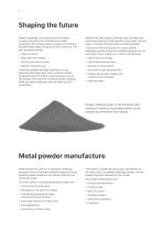 Powder metallurgy and additive manufacturing - 2