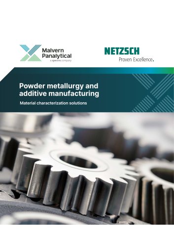 Powder metallurgy and additive manufacturing