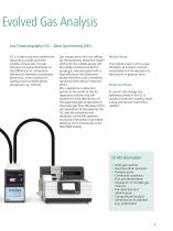 TG-GC-MS - Evolved Gas Analysis with Chromatographic Pre-Separation - product brochure - 3