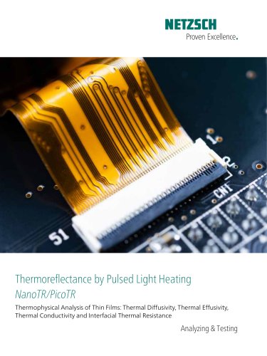 Thermoreflectance by Pulsed Light Heating NanoTR/PicoTR