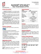 SLICKON® GTS GOLD™ Thread Sealant w/ PTFE (54000)-1