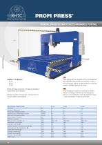 RHTC hydraulic presses, punching- and bending machines - 14