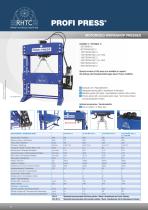 RHTC hydraulic presses, punching- and bending machines - 6