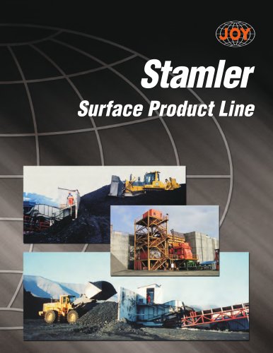 Stamler Surface Products Brochure Joy Global Surface Mining
