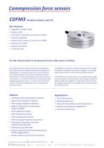 Cataloque Force sensors | Load cells | Analyzer-17