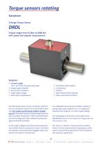 Cataloque Torque sensors | Test benches | Analyzers - 15