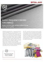 RADIO FREQUENCY DRYERS FOR FABRICS-1