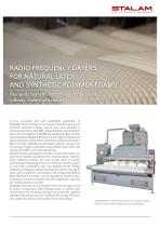 RADIO FREQUENCY DRYERS FOR LATEX AND FOAMED POLYMERS-1