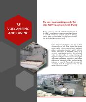 Vulcanisers and dryers for latex and foamed polymers-2