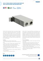 VHR CF Heat High Efficiency Heat Recovery Unit