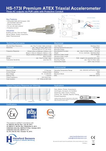 HS-173I Three AC outputs via PUR cable with Protective Conduit