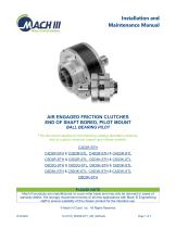 Air Engaged Friction Clutches - End of Shaft - 1