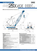 Crawler Crane CCH2500EX - 1