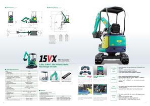 Mini Excavator 15VX - 1