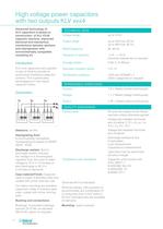 High-voltage power capacitors - 18