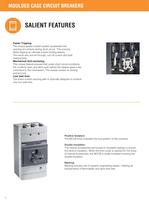 Moulded case circuit breakers - 8