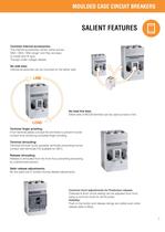 Moulded case circuit breakers - 9