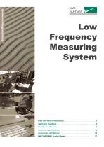 Low Frequency Measuring System - 1