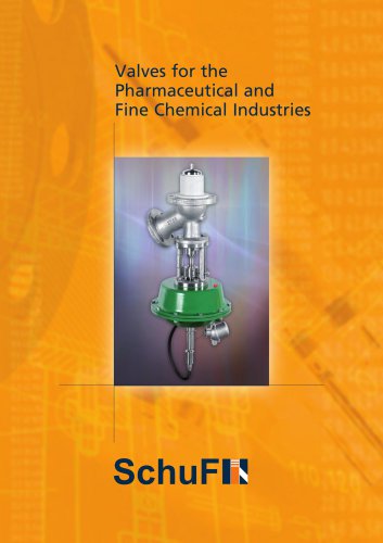 Valves for the Pharmaceutical and Fine Chemical Industries